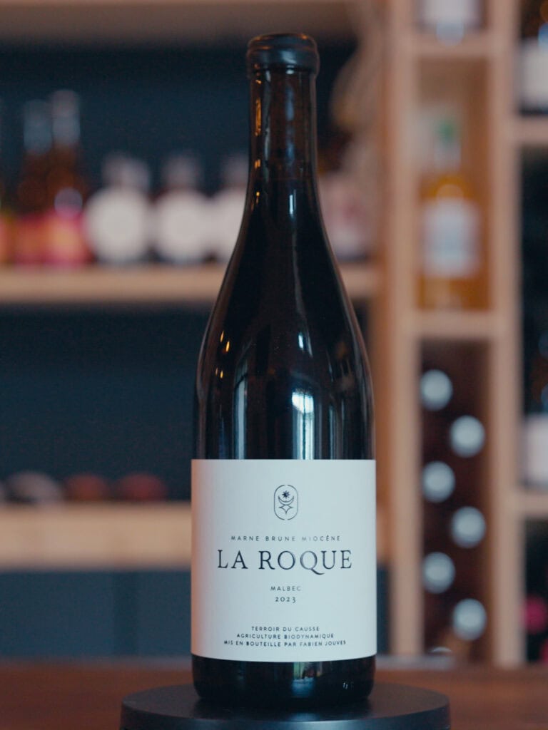 Visuel illustrant la cuvée La Roque de Fabien Jouves du domaine Mas Del Périé. Un AOC CAHORS de 2023