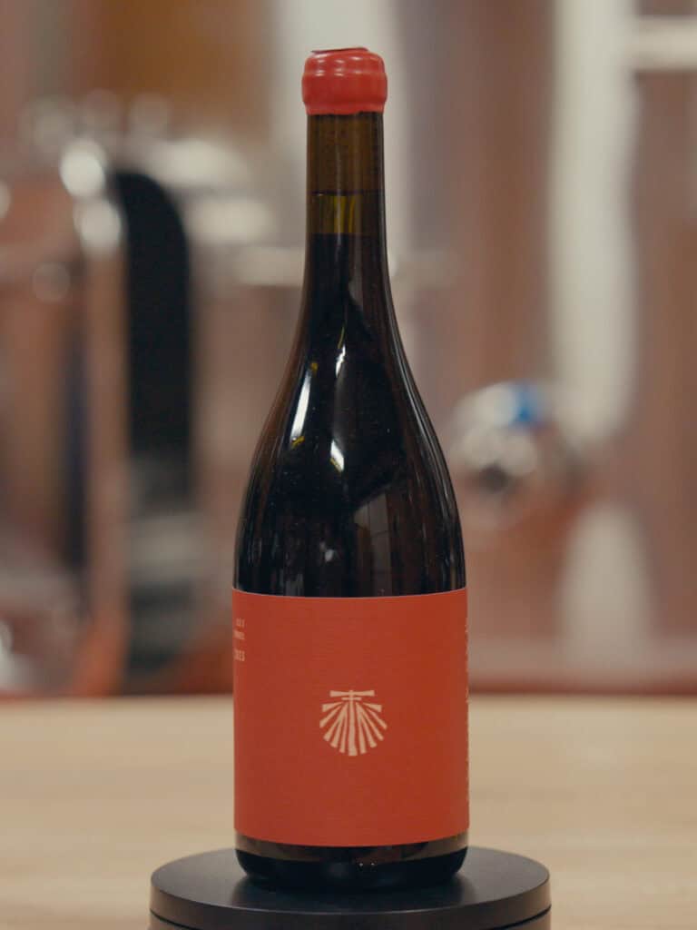 visuel illustrant la cuvée du domaine Mas Magnan, nommée: Les 3 Mondes. Cabernet sauvignon / syrah / Grenache en IGP Vin de l'Hérault